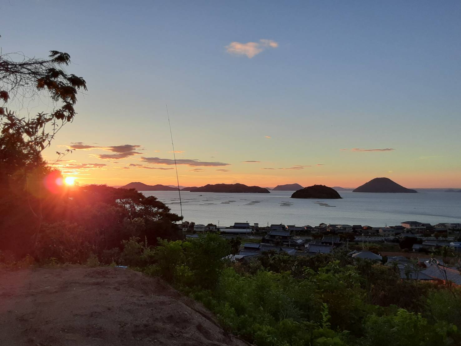 夕方遠景